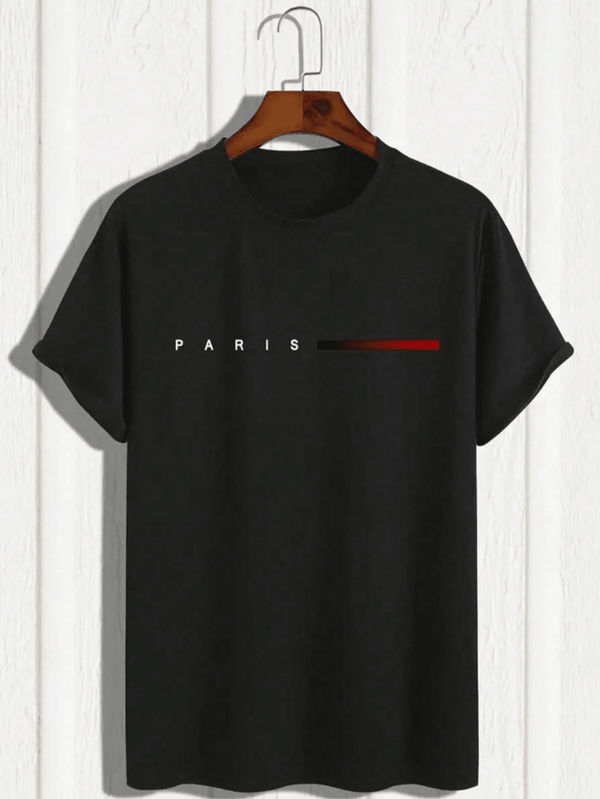 Camiseta Masculina Paris Algodão RF04