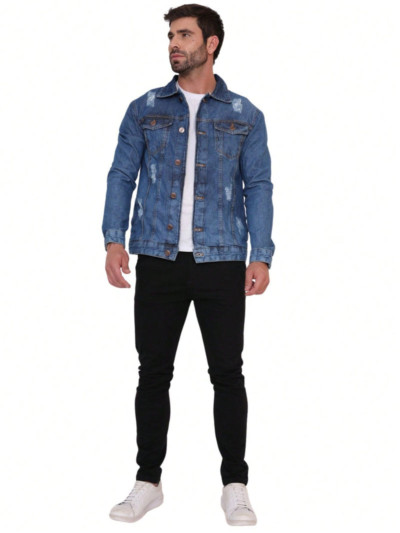 Jaqueta Masculina Jeans Rafael