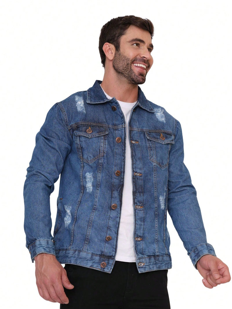 Jaqueta Masculina Jeans Rafael