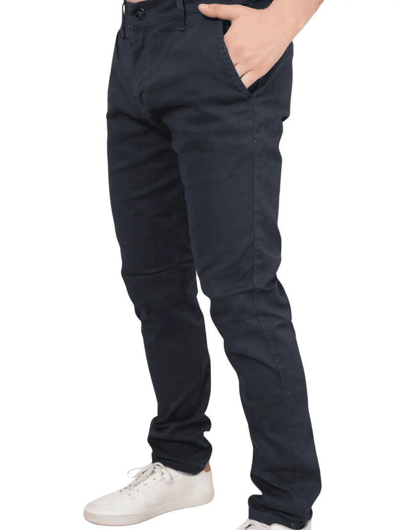 Calça Sarja Masculina Alfaiataria Esporte Fino