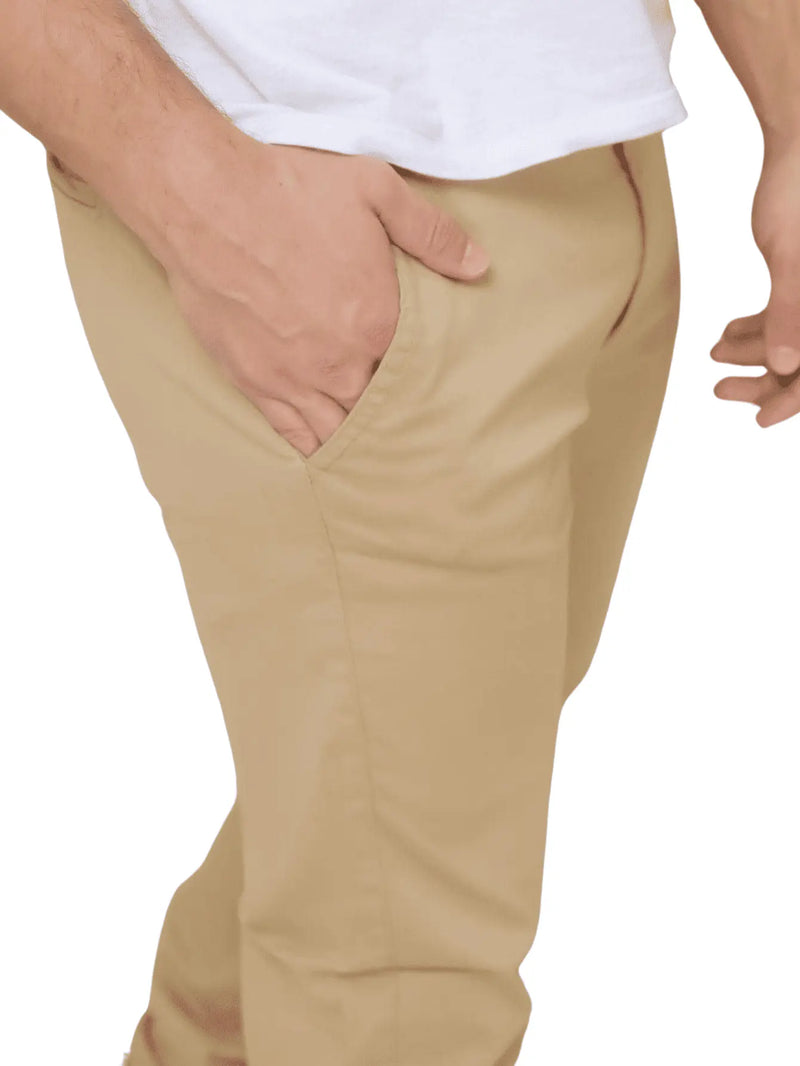 Calça Sarja Masculina Alfaiataria Esporte Fino