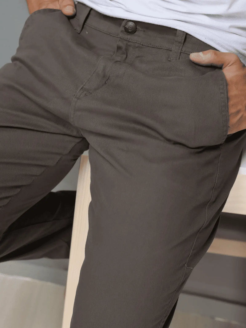 Calça Sarja Masculina Alfaiataria Esporte Fino
