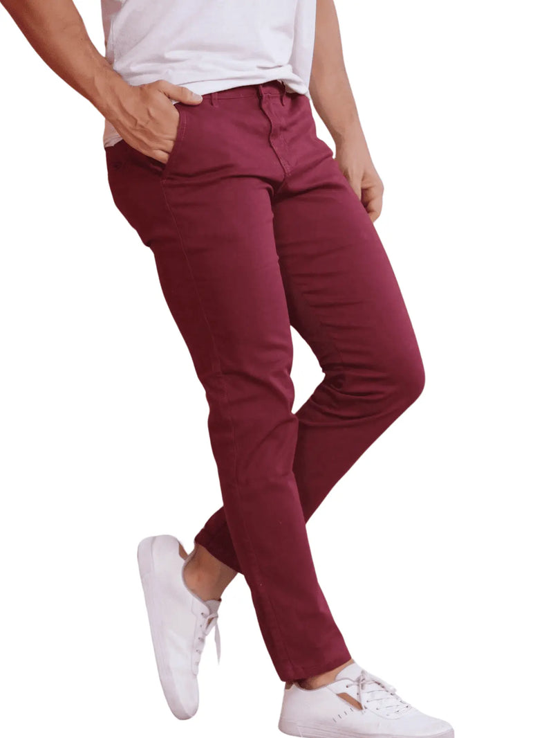 Calça Sarja Masculina Alfaiataria Esporte Fino
