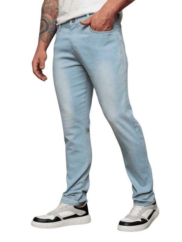 Calça Jeans Masculina Skinny Com Lycra Elastano Lucas