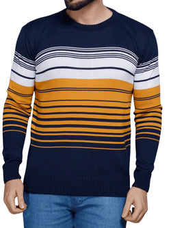 Suéter Masculino Tricô Gola Redonda Máximo Conforto