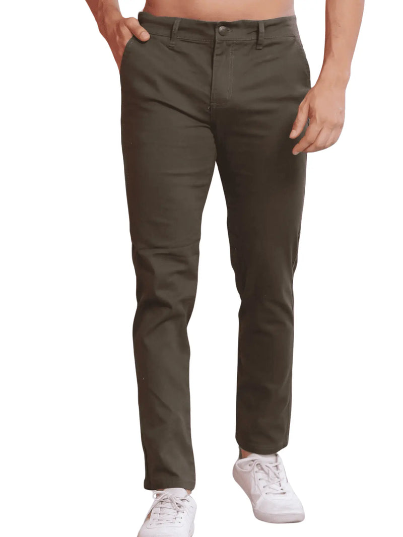 Calça Sarja Masculina Alfaiataria Esporte Fino
