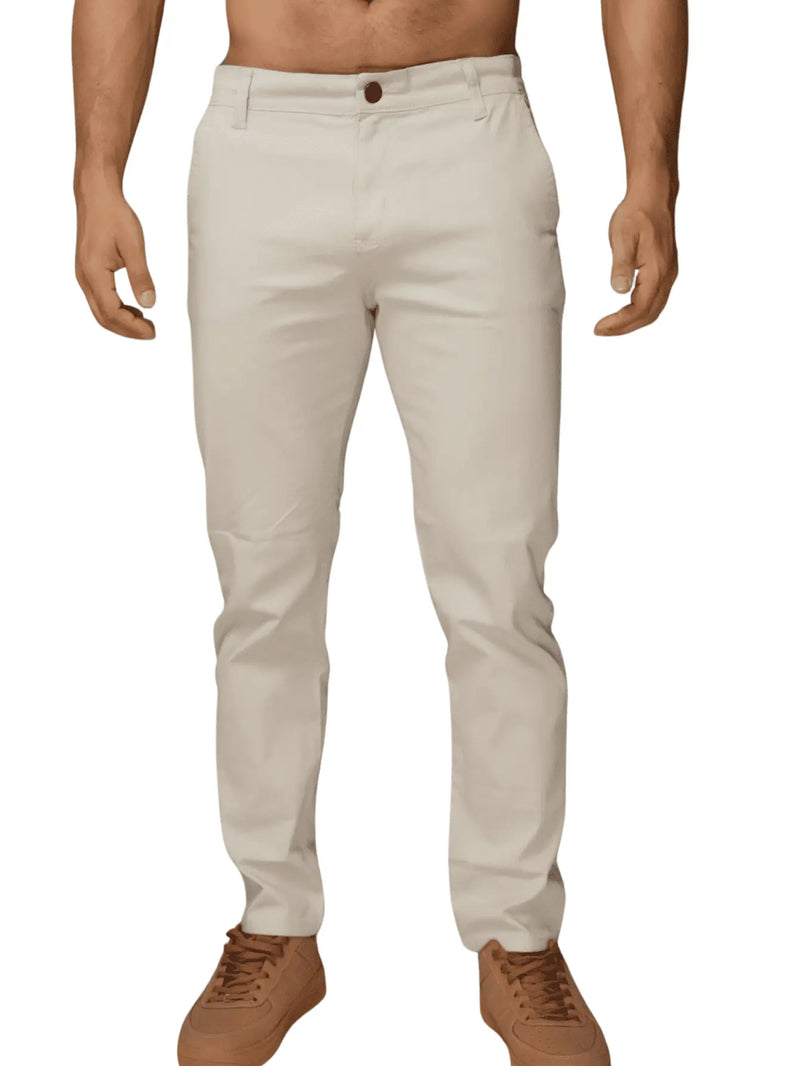 Calça Sarja Masculina Alfaiataria Esporte Fino