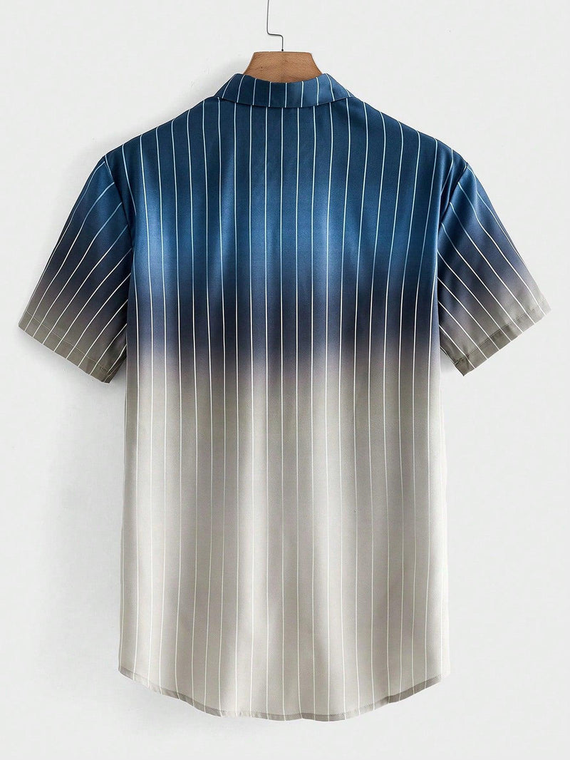 Estampa exclusiva tropical Sunset em uma camisa leve e moderna.