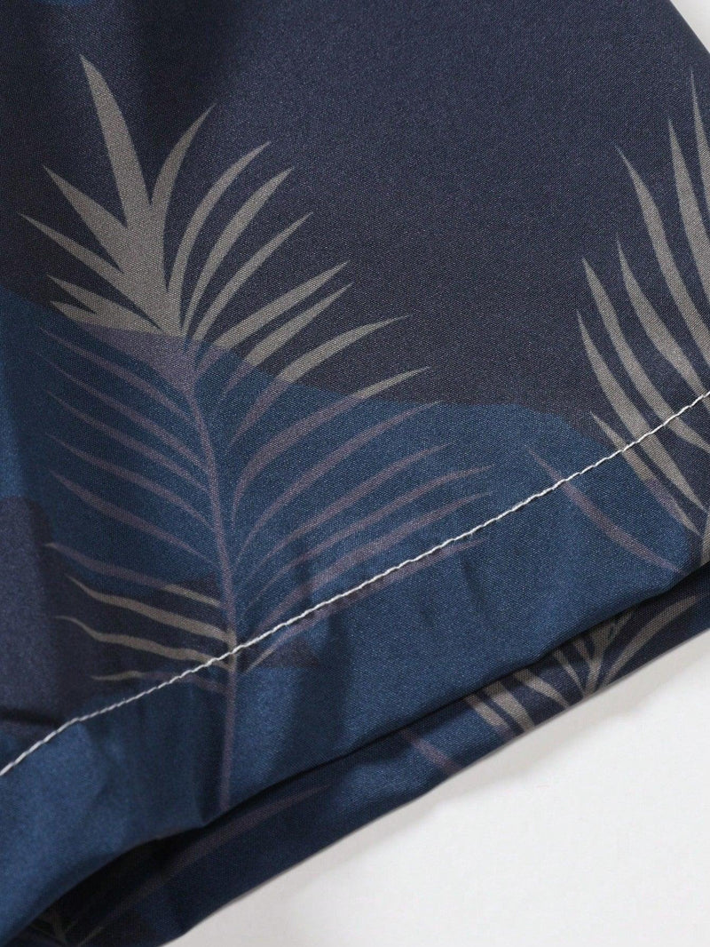 Camisa de estilo tropical inspirada nas cores do entardecer, perfeita para o clima quente.
